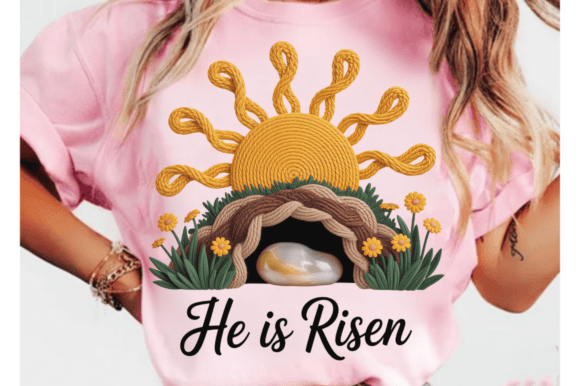 Download Easter Jesus Tomb He is Risen PNG Design - Design Collection